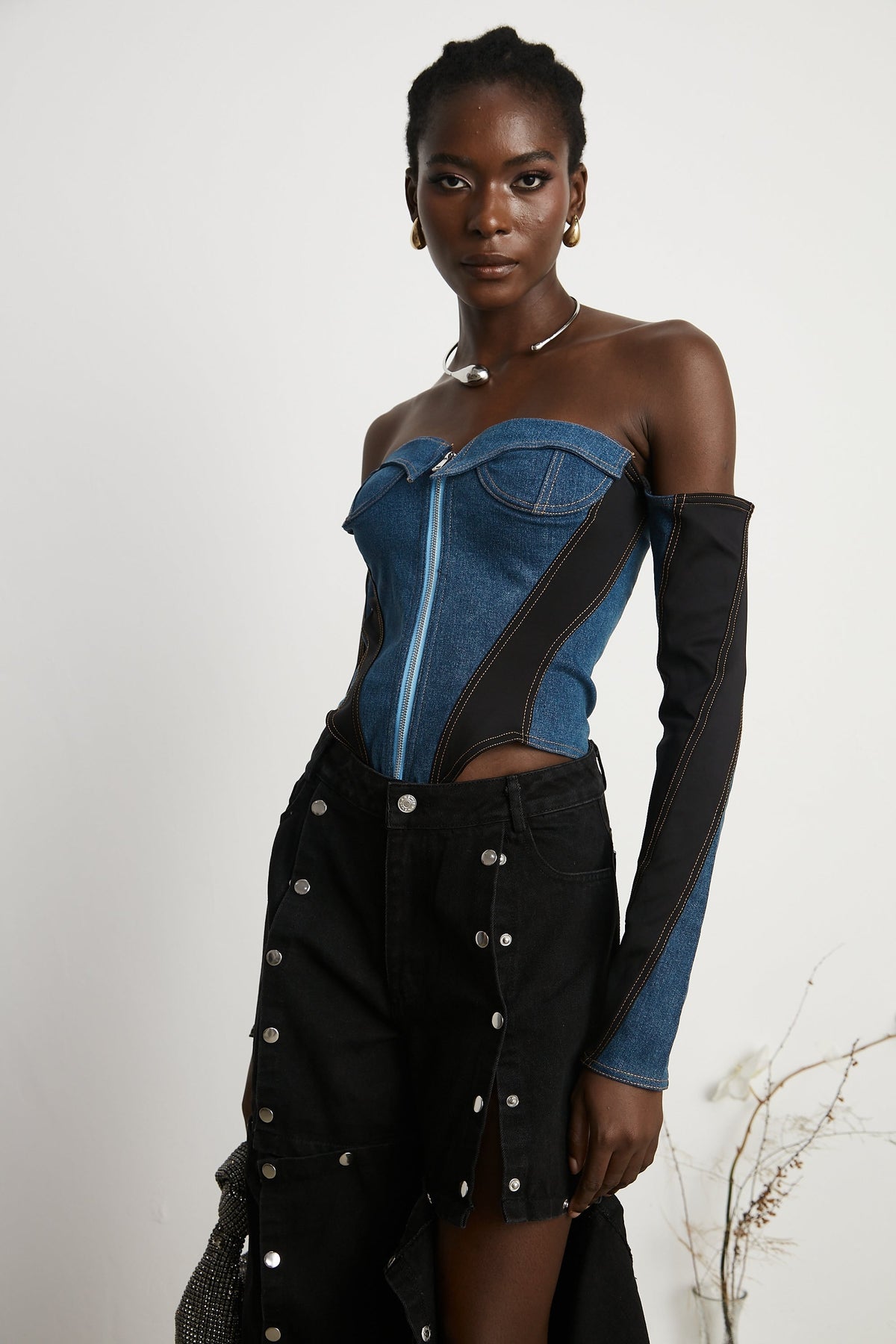 Melina Korse Denim Body