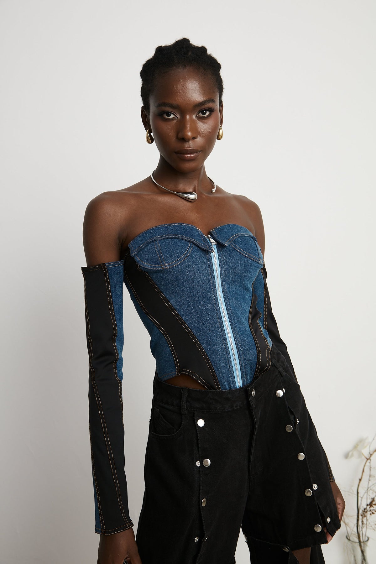 Melina Korse Denim Body