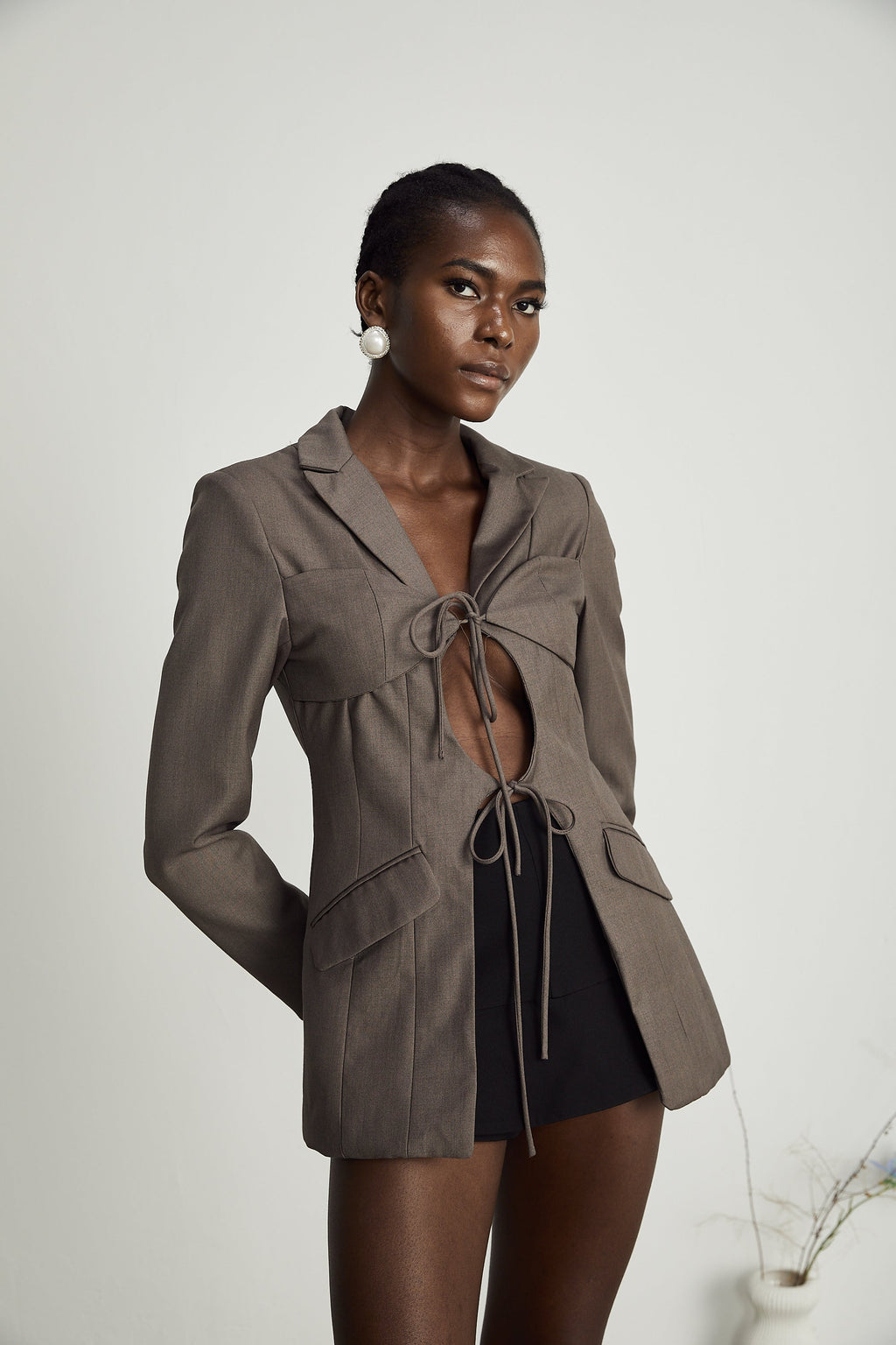 Solange Bağlamalı Blazer Tasarımı