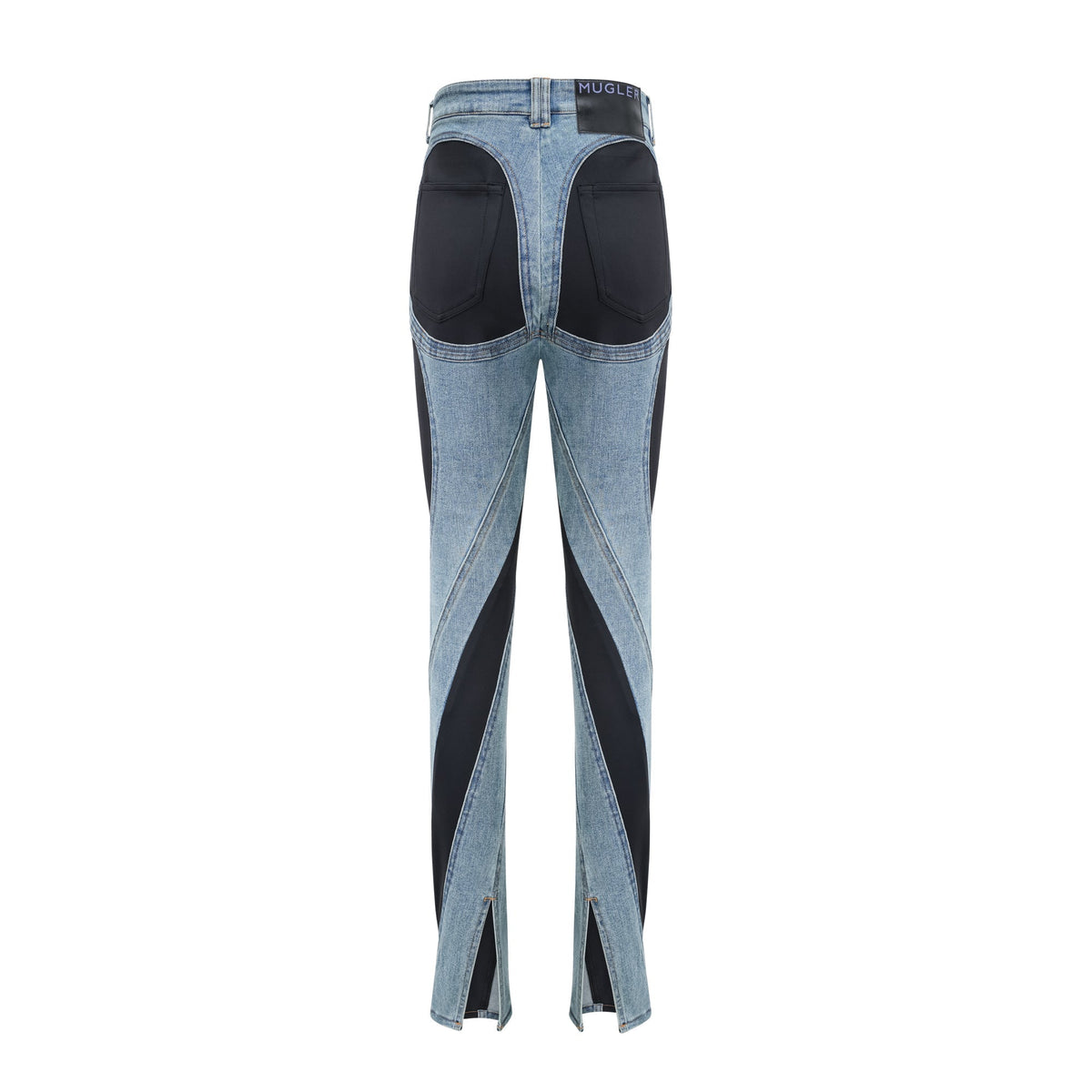 Noémie Spiral Panelli Skinny Jean Pantolon