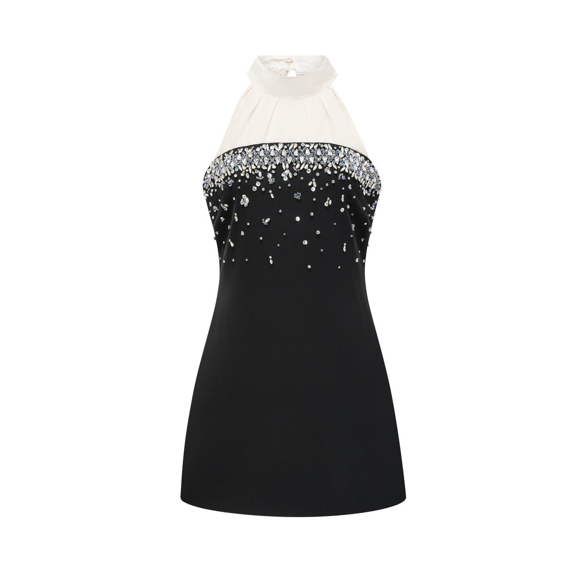 Octavia Kristal İşlemeli Mini Elbise