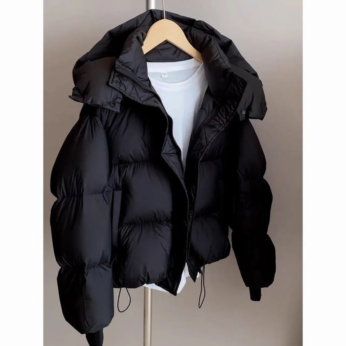 Adaure Thick Hooded Puffer Jacket