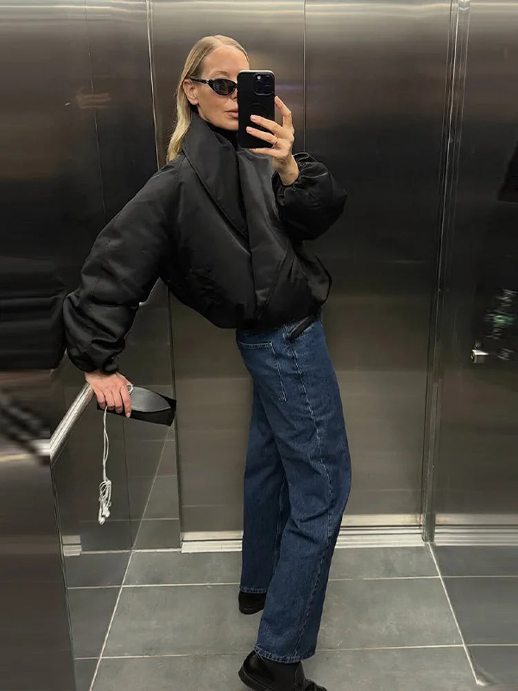 Carmen Oversized Bomber Jacket