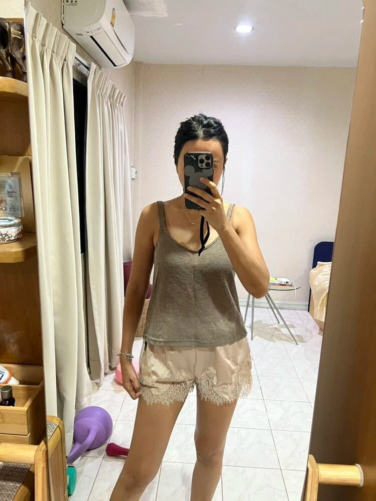 Fiora Saten Şort