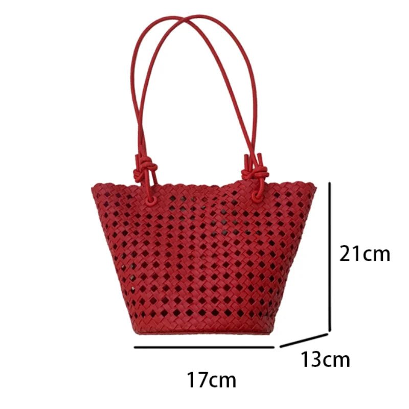 Matilde Woven Bucket Bag