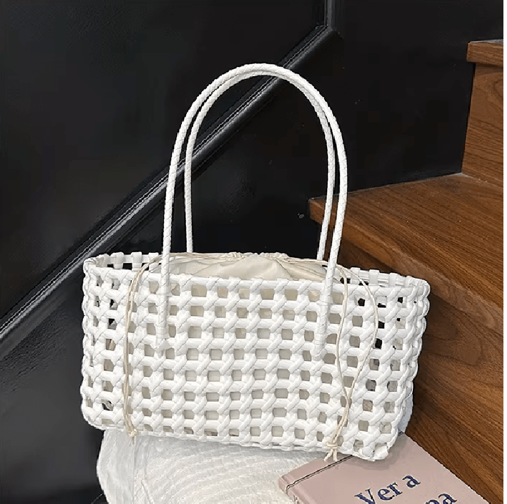 Claudia Hollowed Shoulder Tote