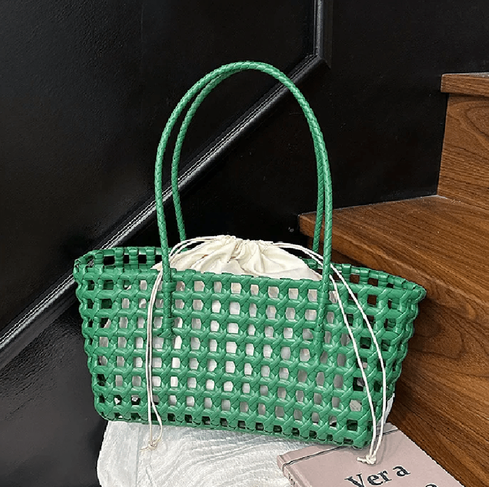 Claudia Hollowed Shoulder Tote