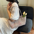 Claudia Hollowed Shoulder Tote
