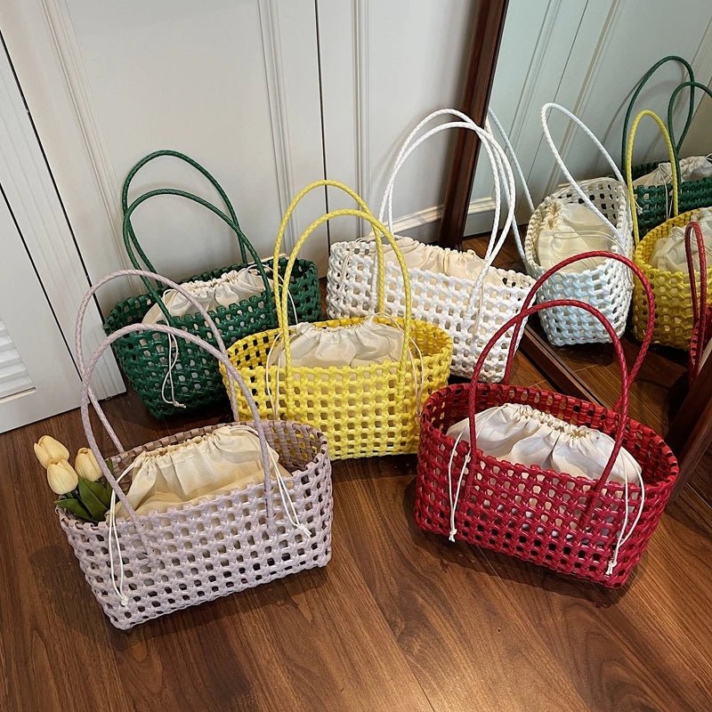 Claudia Hollowed Shoulder Tote