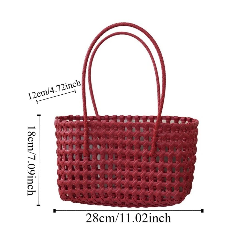 Claudia Hollowed Shoulder Tote