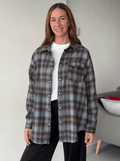 Melissa Oversized Plaid Shirt