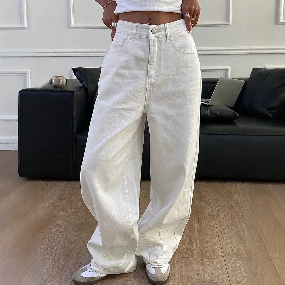 Danielle Geniş Paçalı Bol Kot Pantolon