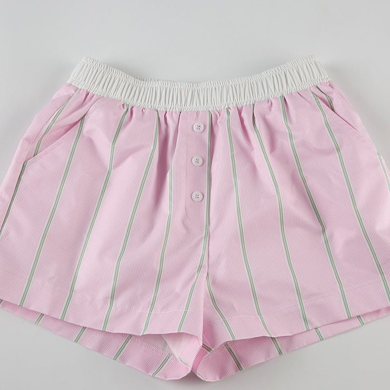 Liesel Çizgili Poplin Boxer Şort