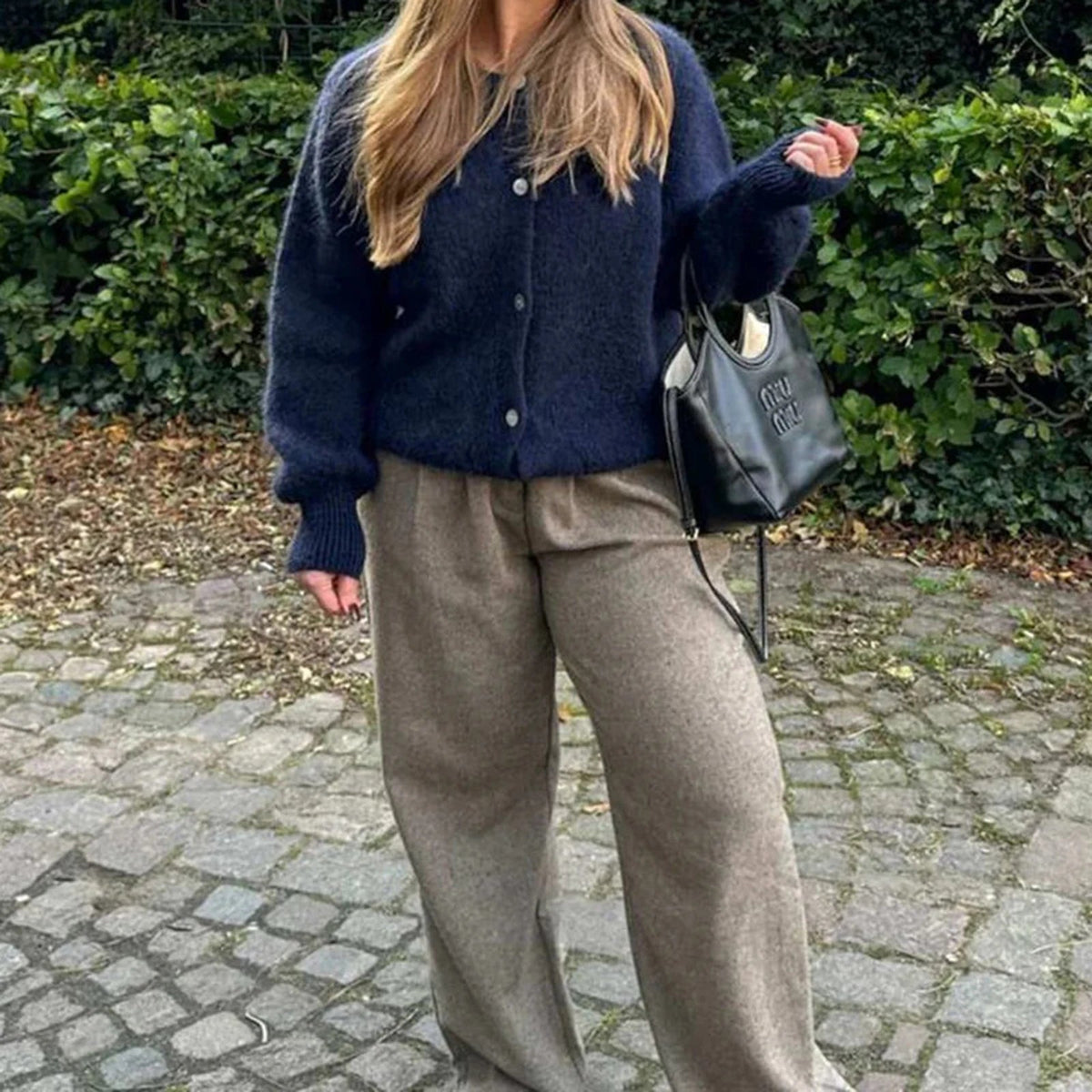 Rachel Oversized Fuzzy Knit Cardigan