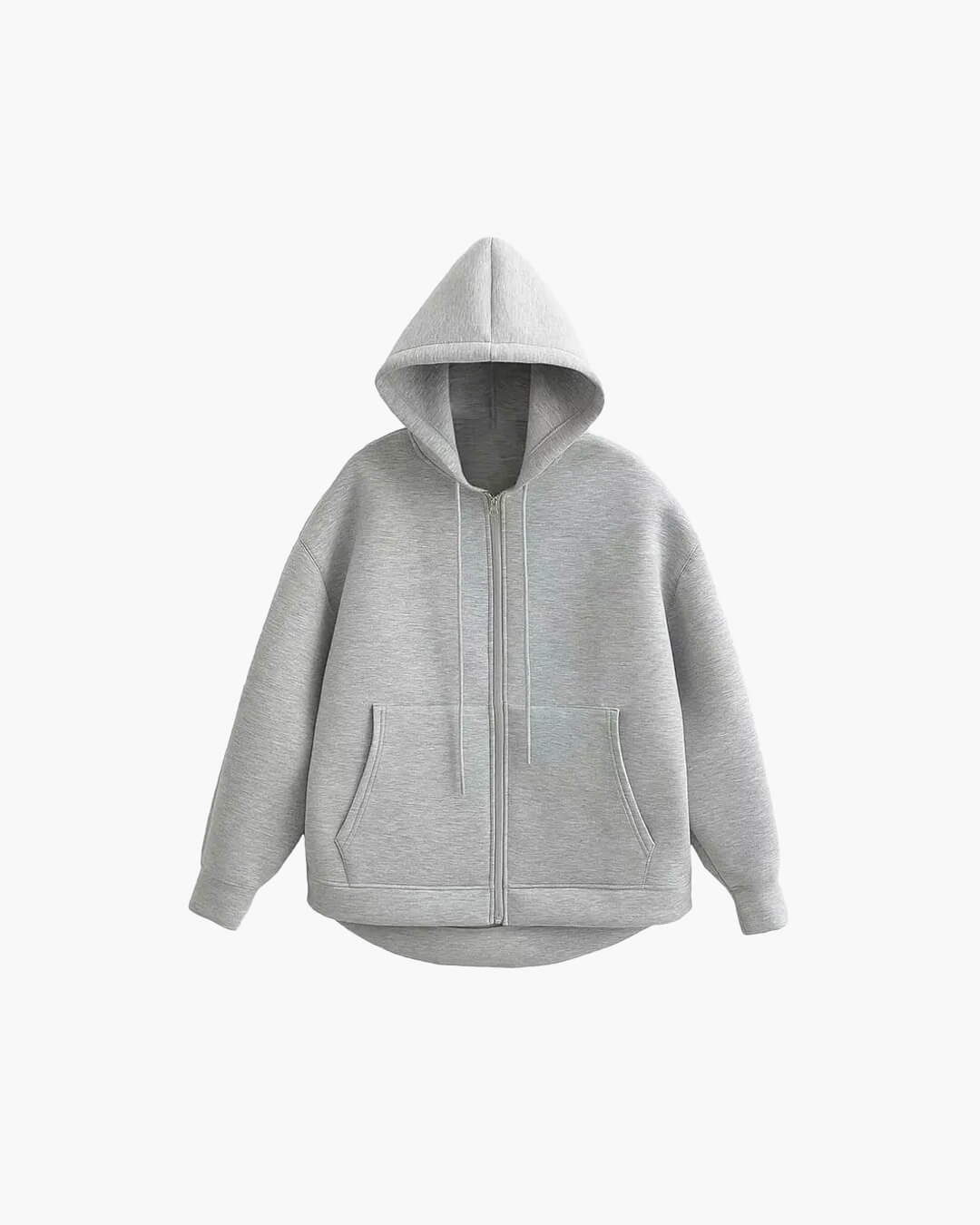 Eveline Fermuarlı Kapüşonlu Sweatshirt