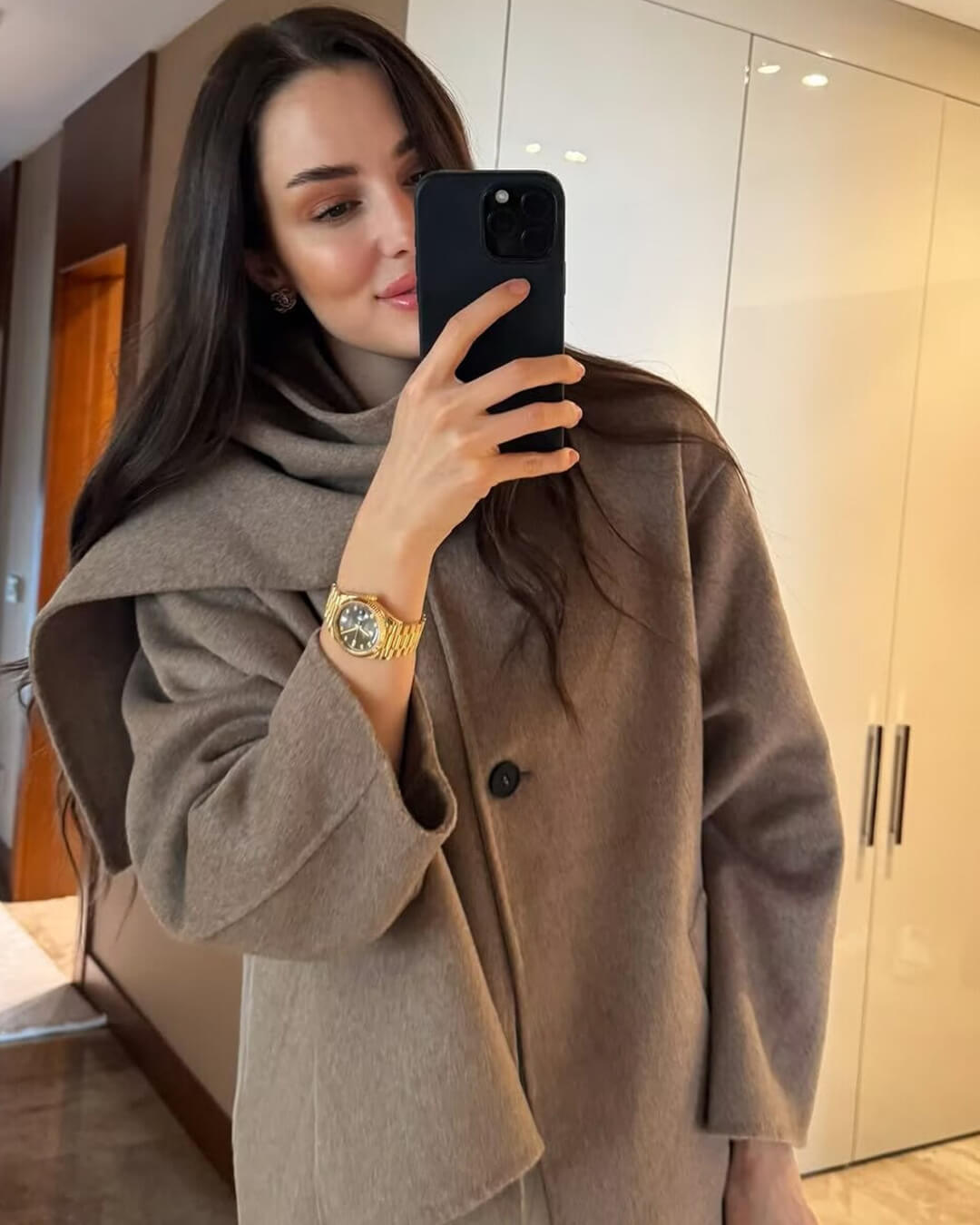 Cecille Palto ve Şal