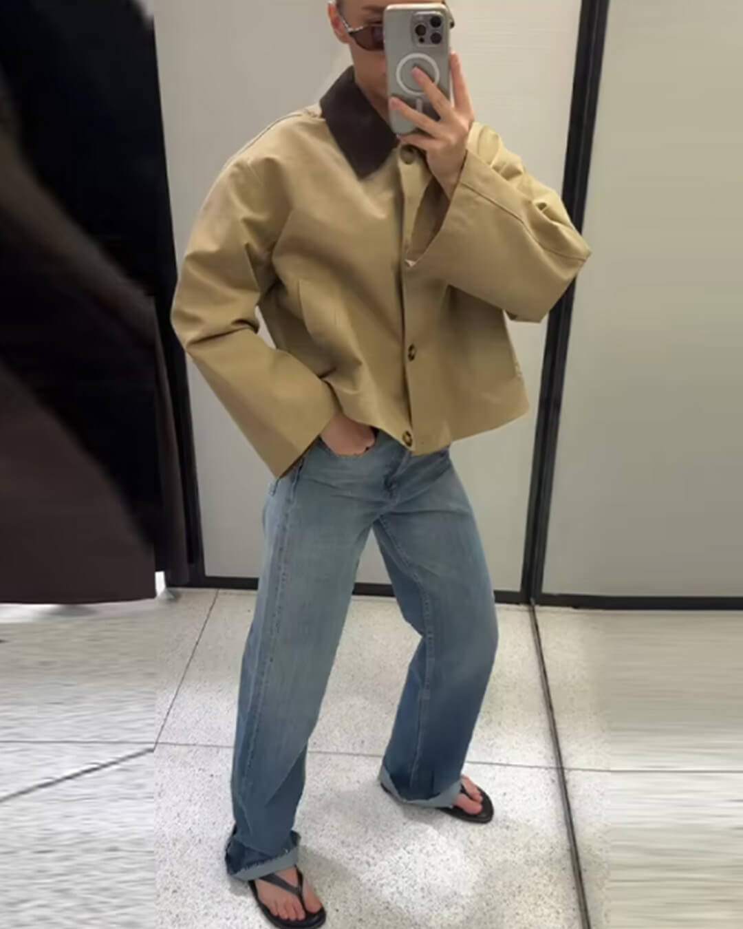 Charlotte Zip Up Utility Jacket