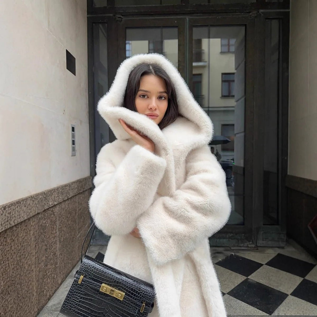 Bex Hooded Long Coat