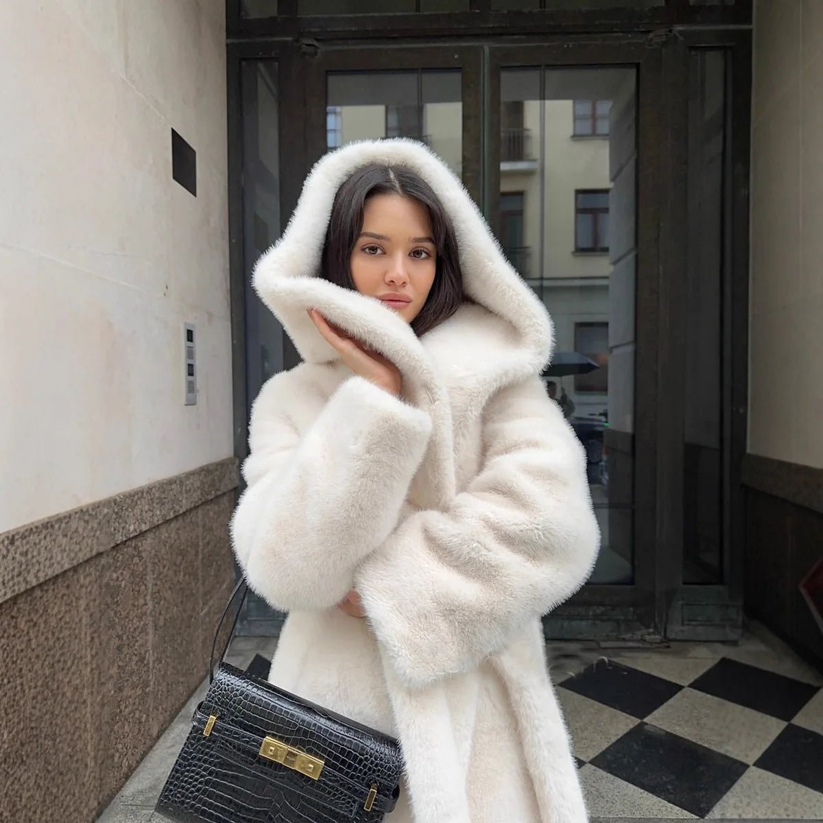 Bex Hooded Long Coat