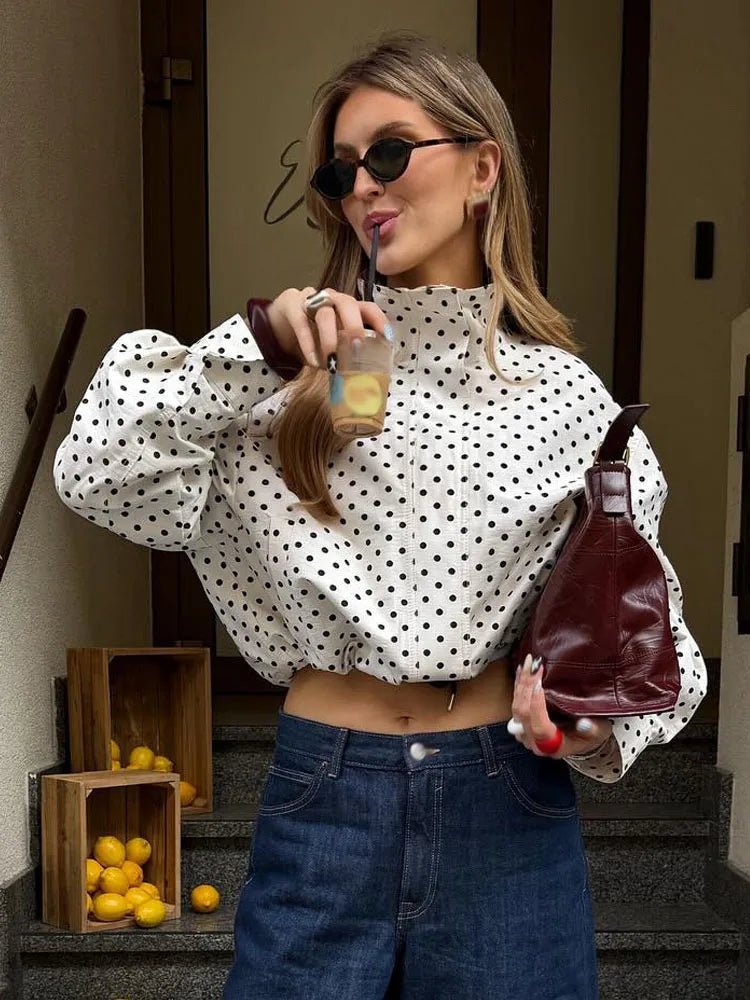 Hermine Polka Dot Jacket