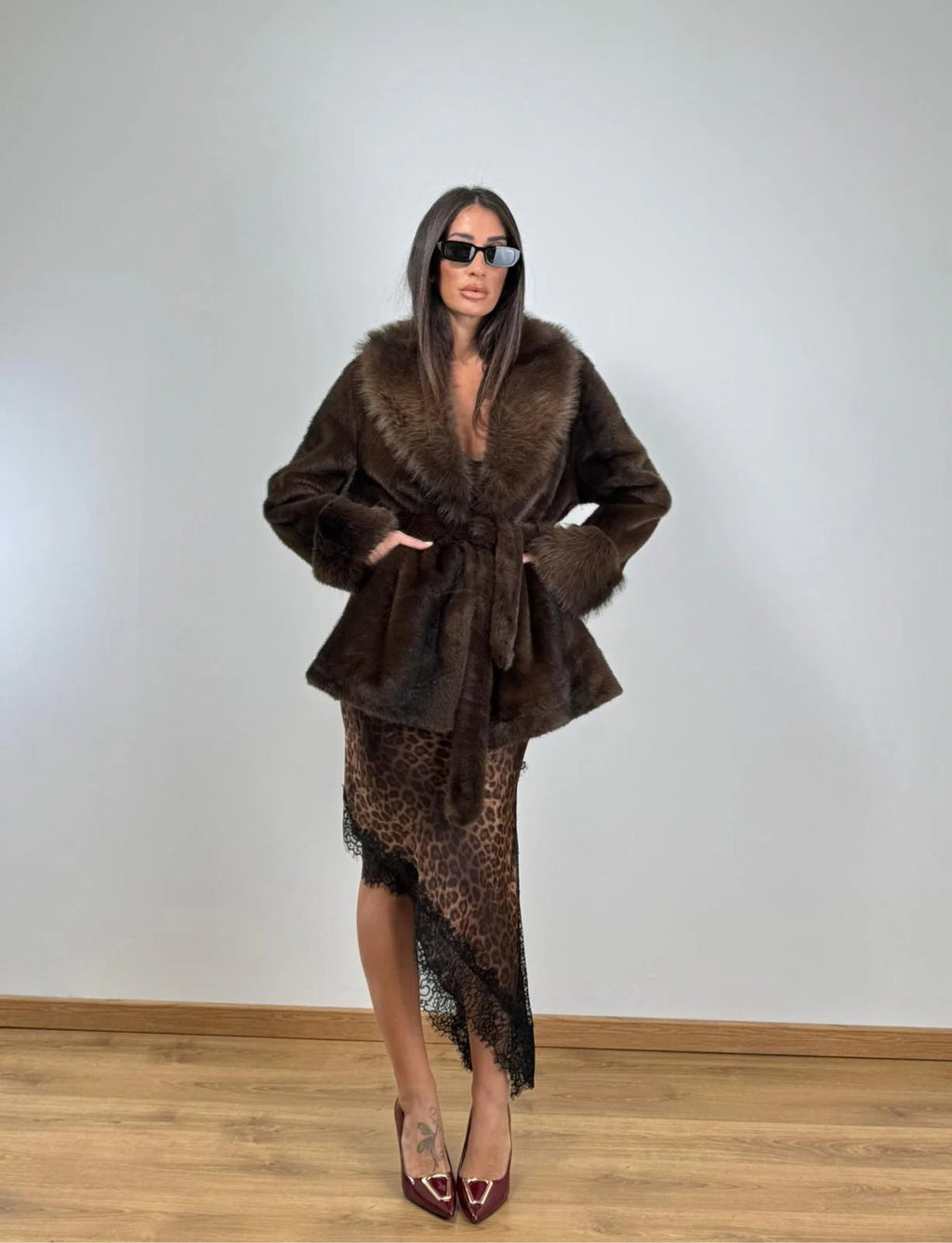 Louise Faux Fur Coat
