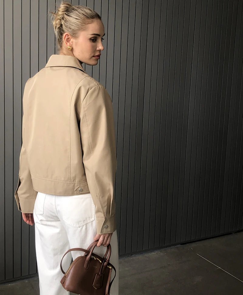 Sandra Flap Pockets Short Jacket