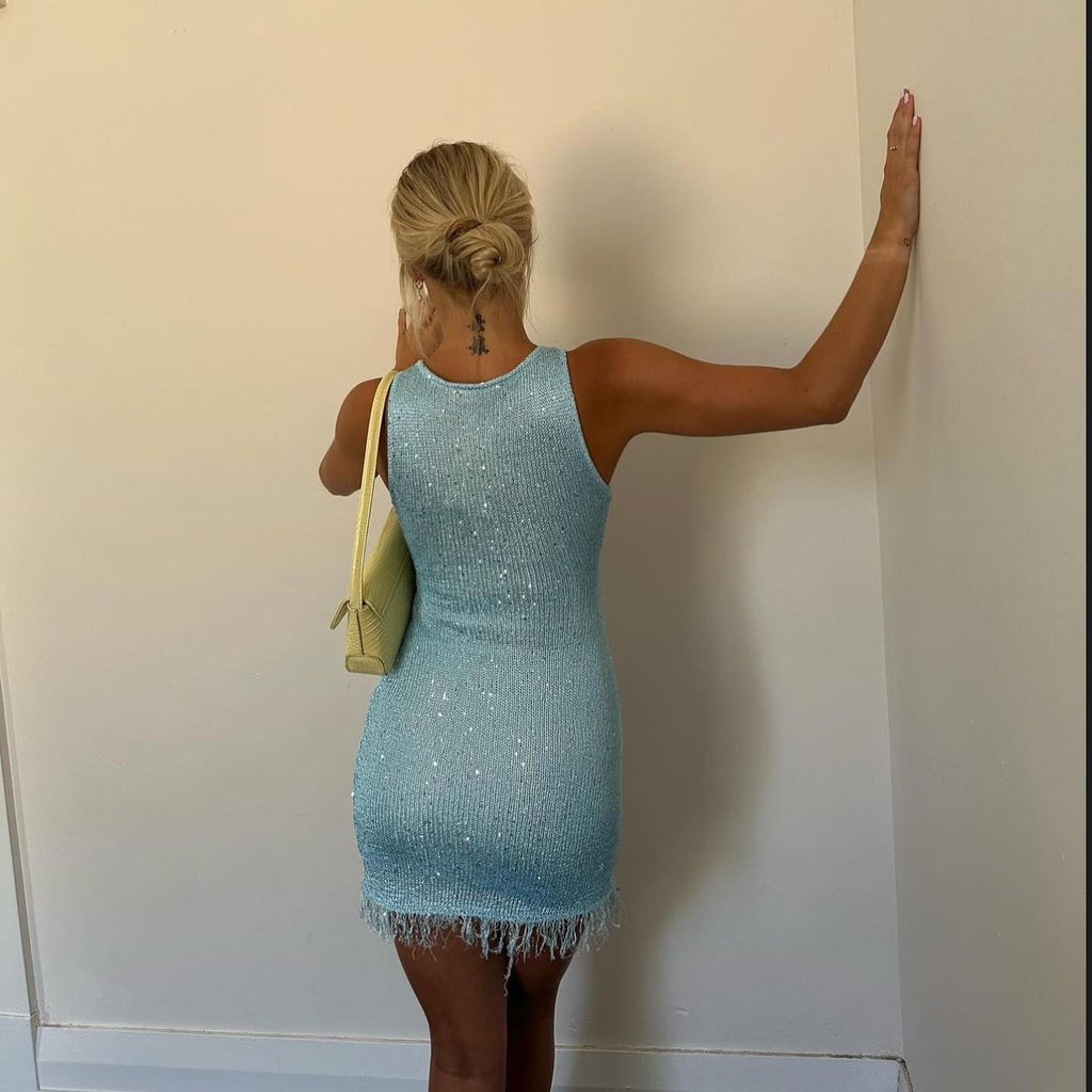Bianca Tassel Mini Dress