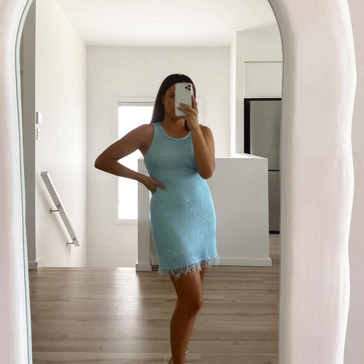 Bianca Tassel Mini Dress