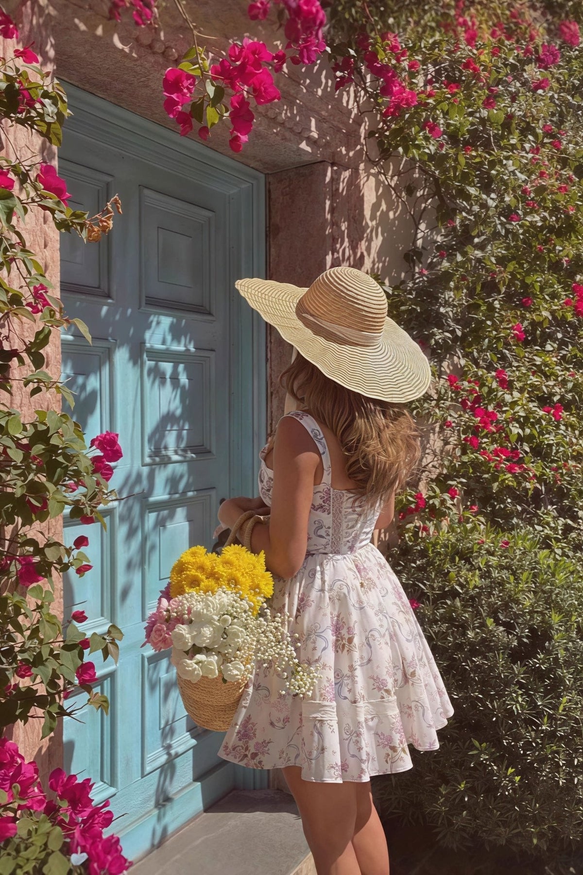 Agafia Floral Lace Spaghetti Strap Vacation Dress