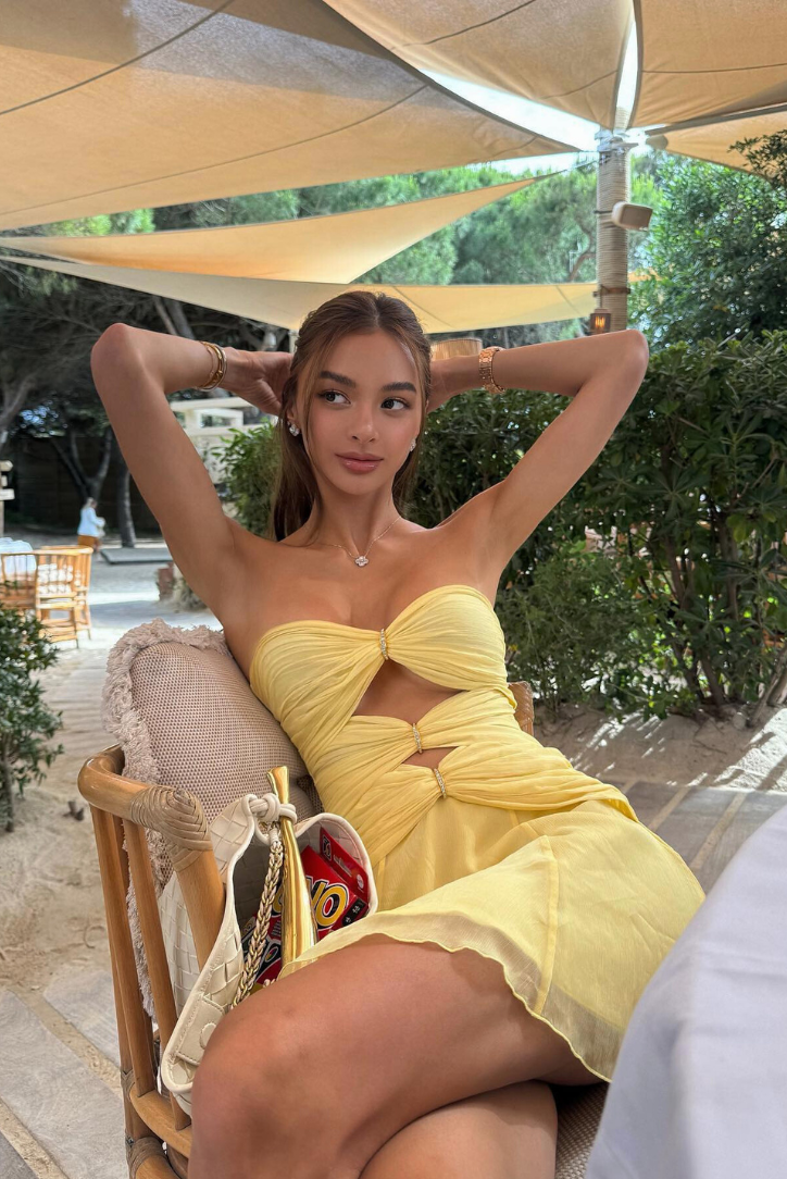 Nina Strapless Cut-Out Mini Dress