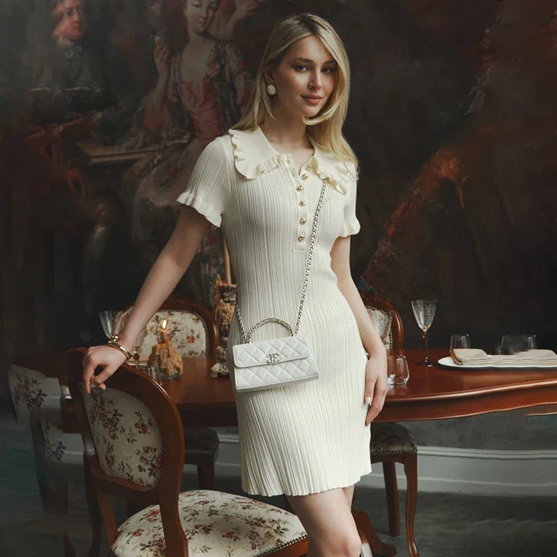 Ellie Featherlight Ruffle Mini Dress