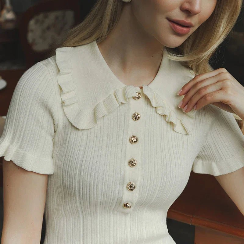 Ellie Featherlight Ruffle Mini Dress