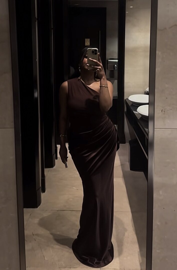 Ella One-Shoulder Maxi Dress
