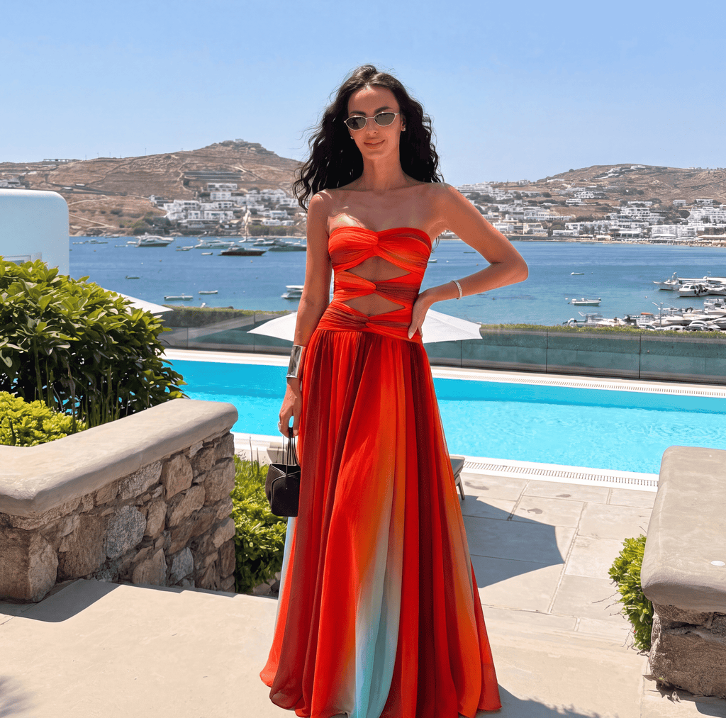 Aiselta Knot Maxi Dress