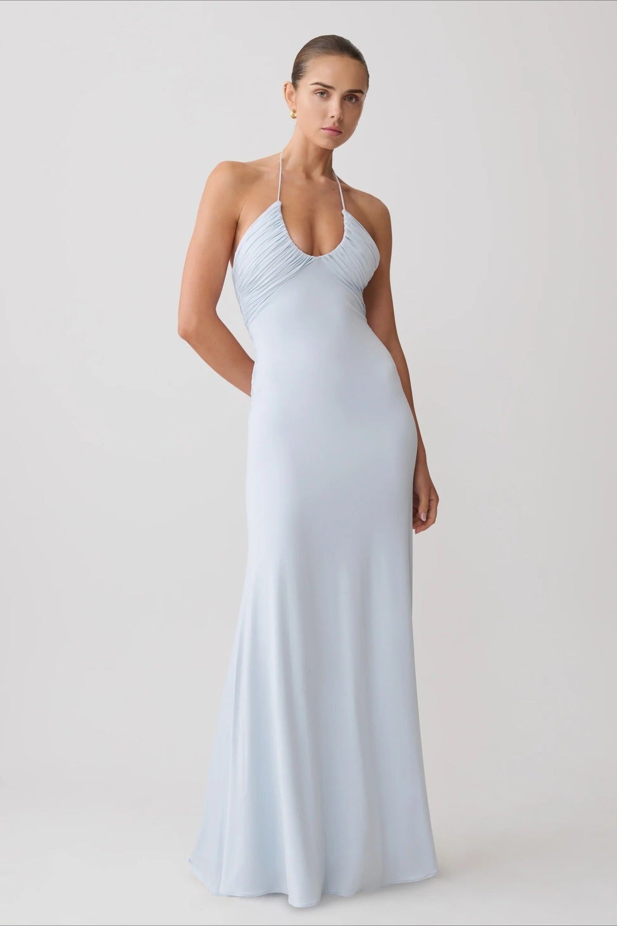 Valentina Halter Mermaid Maxi Dress