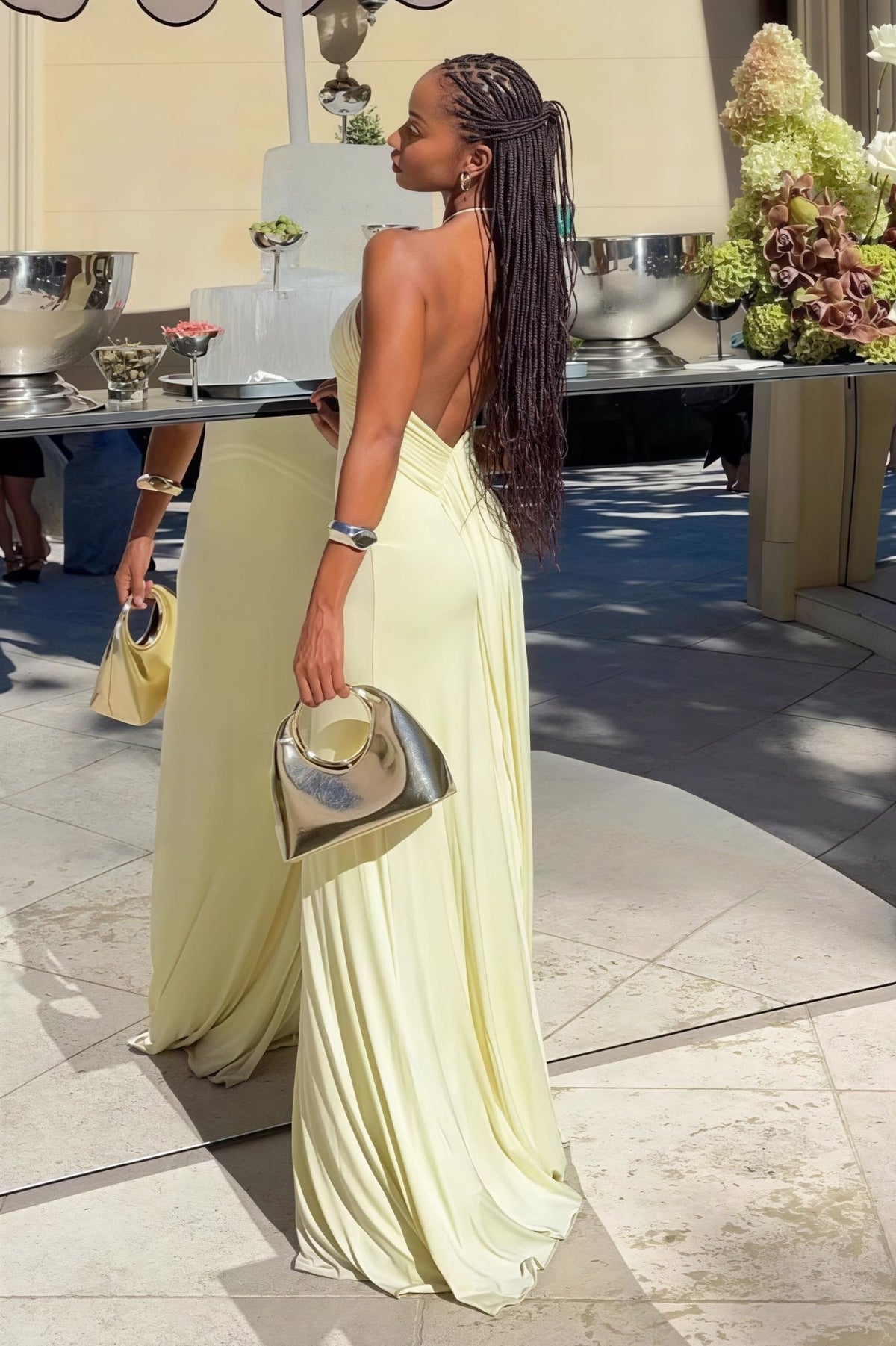 Valentina Halter Mermaid Maxi Dress