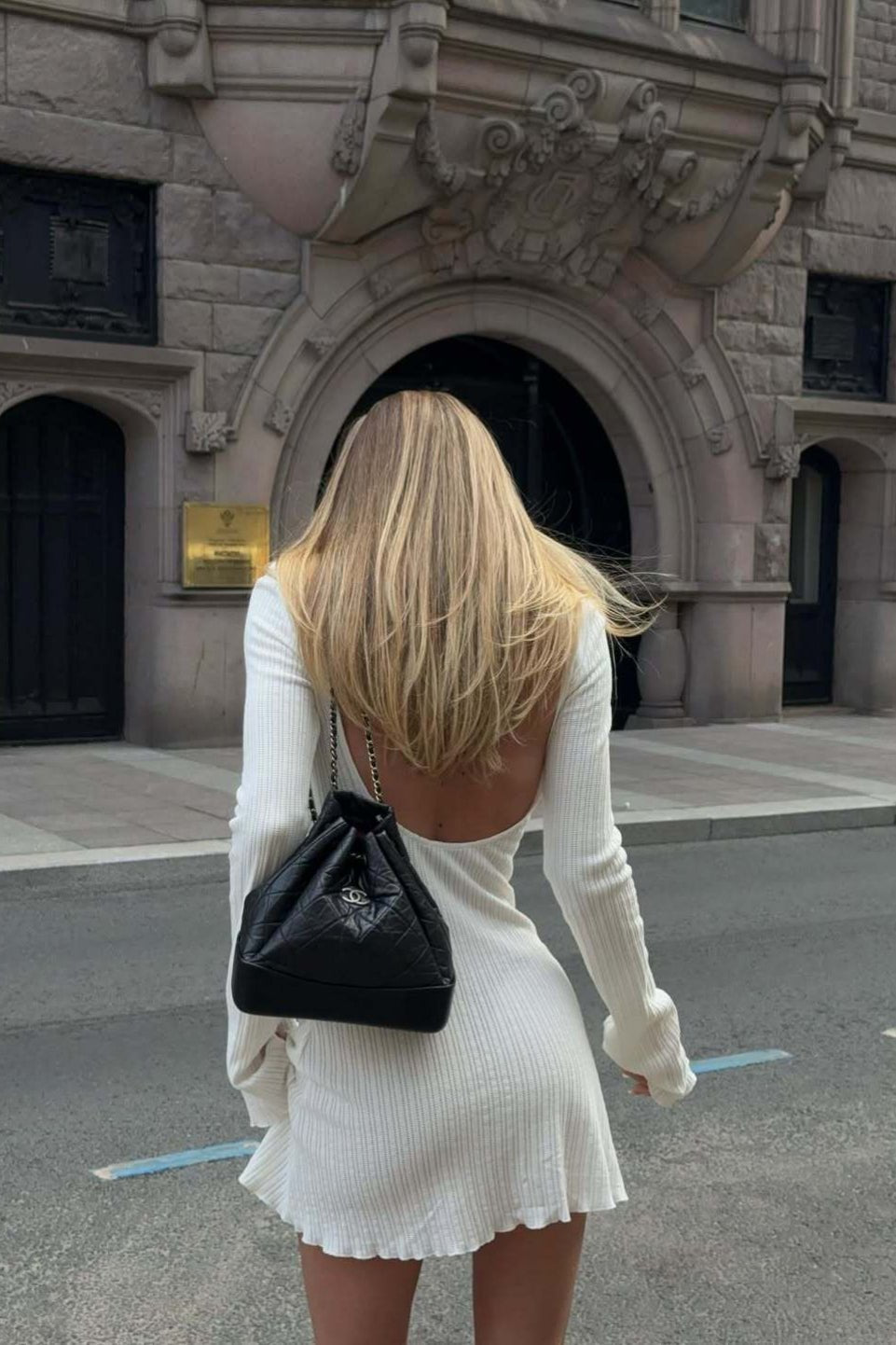 Ailyn Open Back Mini Dress