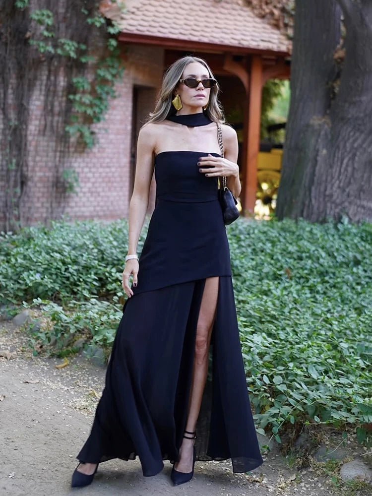 Beatrice Strapless Bodice Maxi Dress