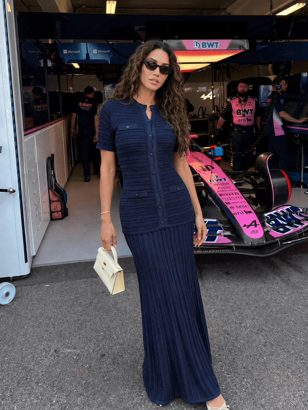 Beatrice Ribbed Knit Maxi Dress