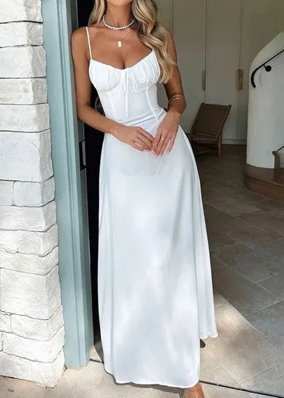 Bianca Corset Bodice Maxi Dress