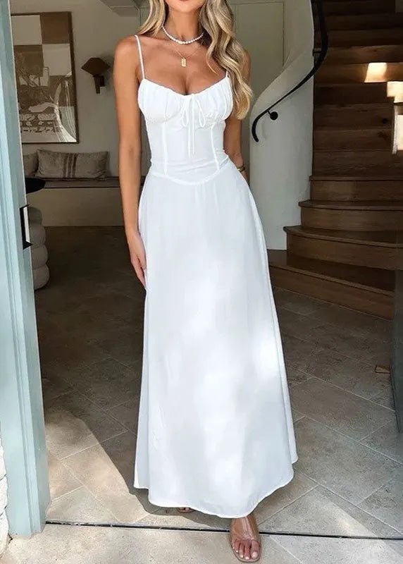 Bianca Corset Bodice Maxi Dress