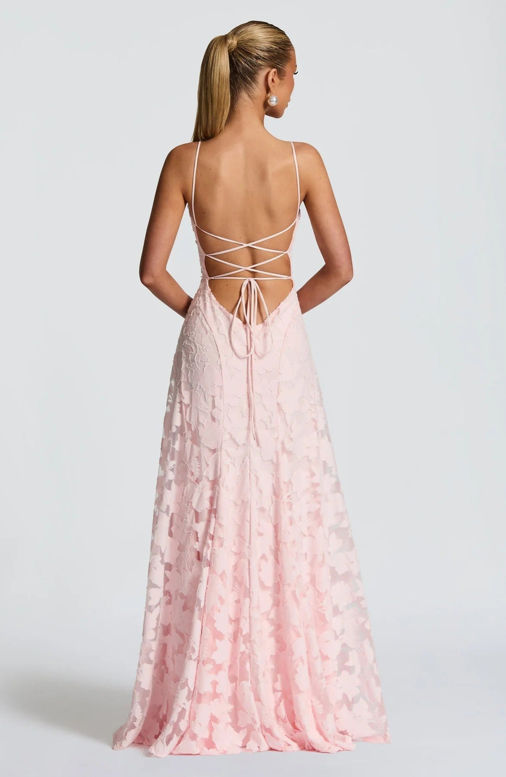 Brielle Sleeveless Floral Maxi Dress