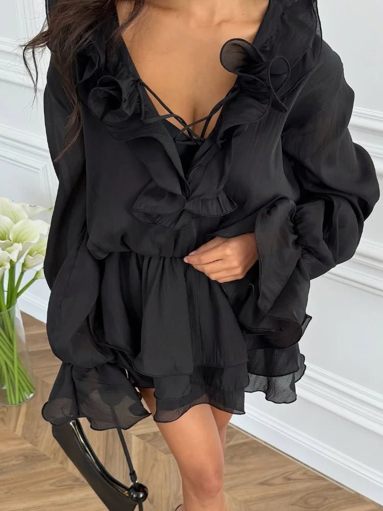 Fallon Ruffled Mini Dress