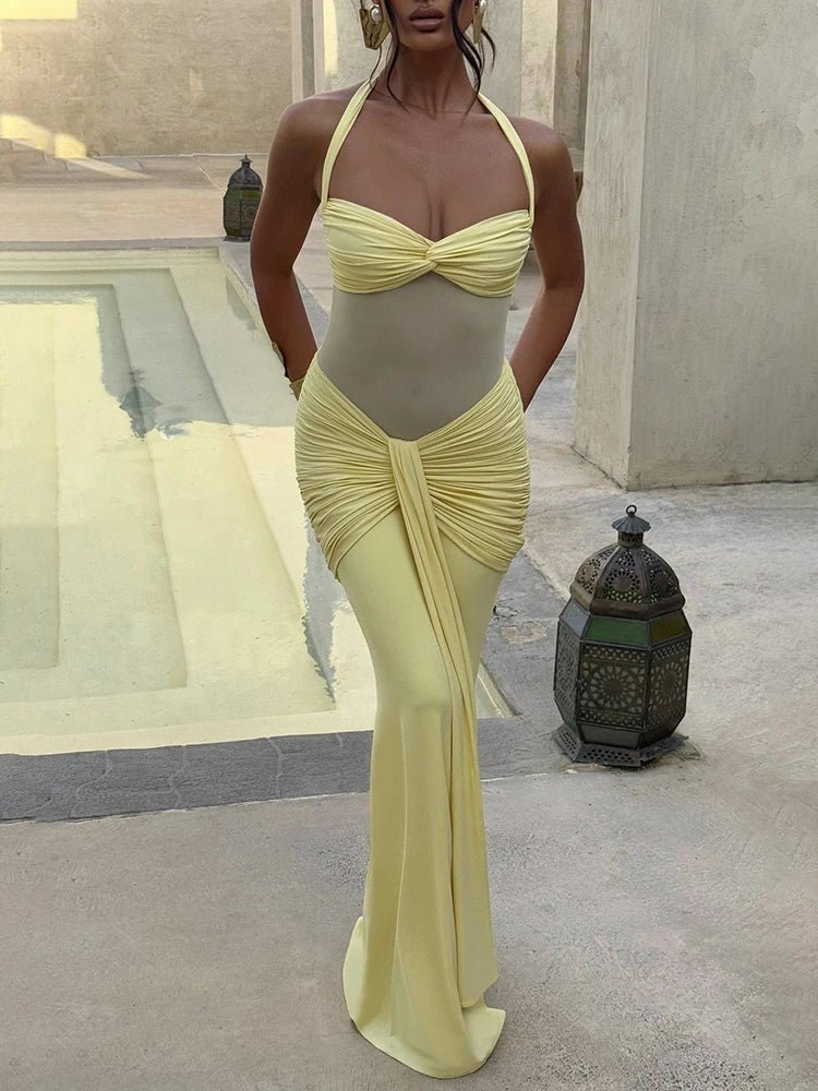 Fenella Backless Maxi Dress