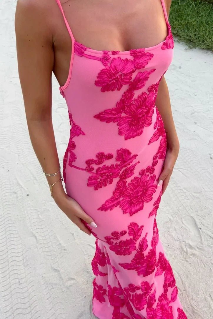 Fiona Sleeveless Floral Maxi Dress
