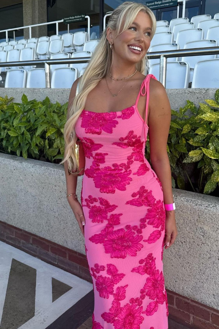 Fiona Sleeveless Floral Maxi Dress