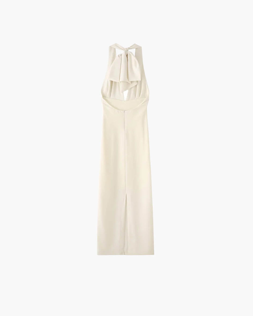 Lisa Backless Halter Maxi Dress
