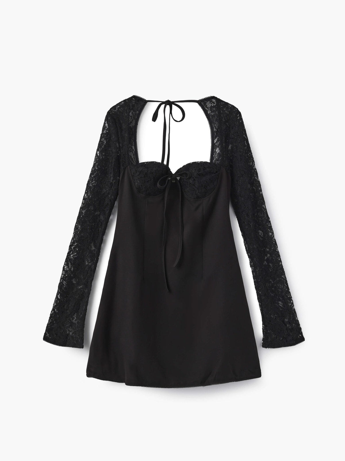 Louise mini dress with lace details