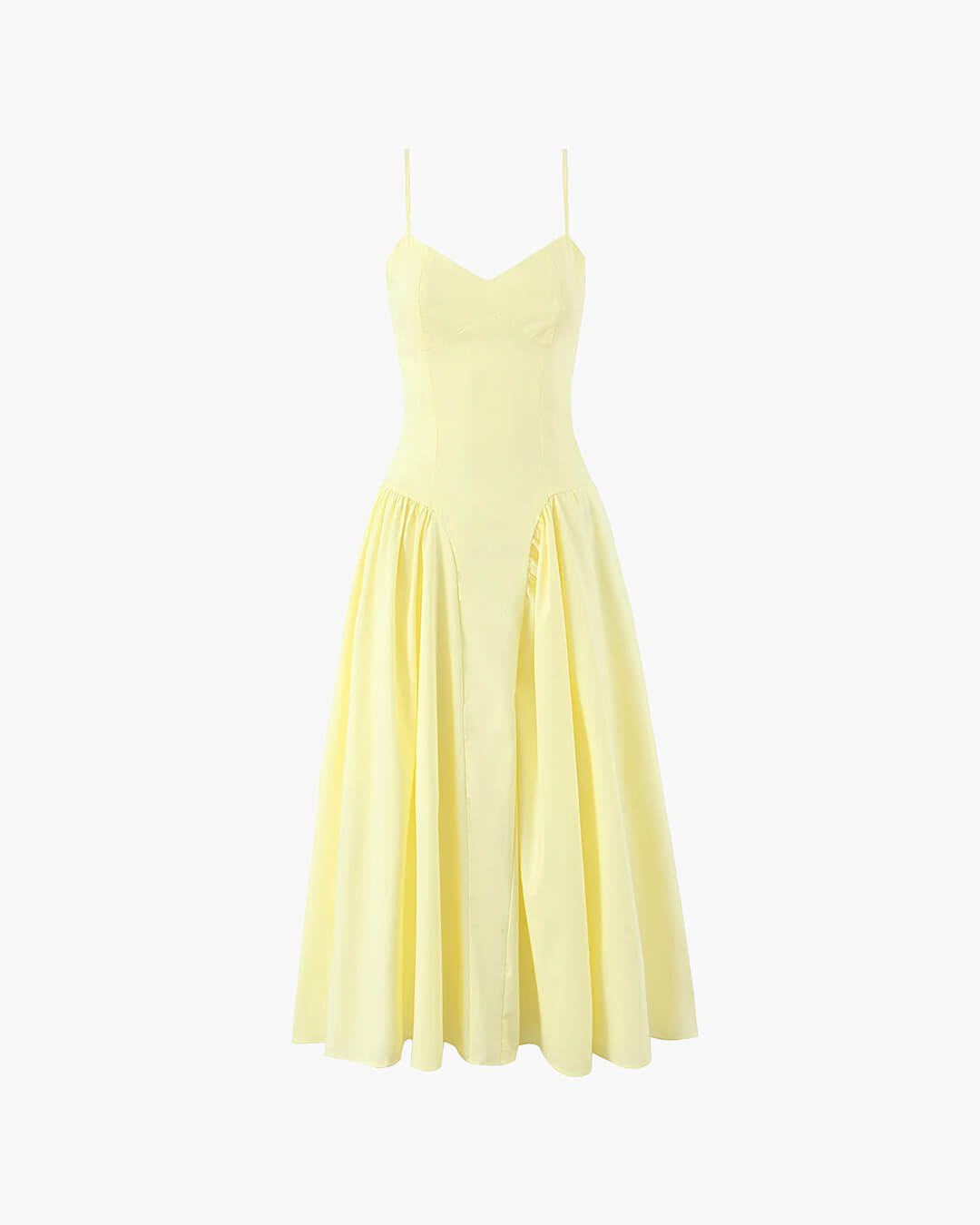 Myrna Spaghetti Strap Midi Dress