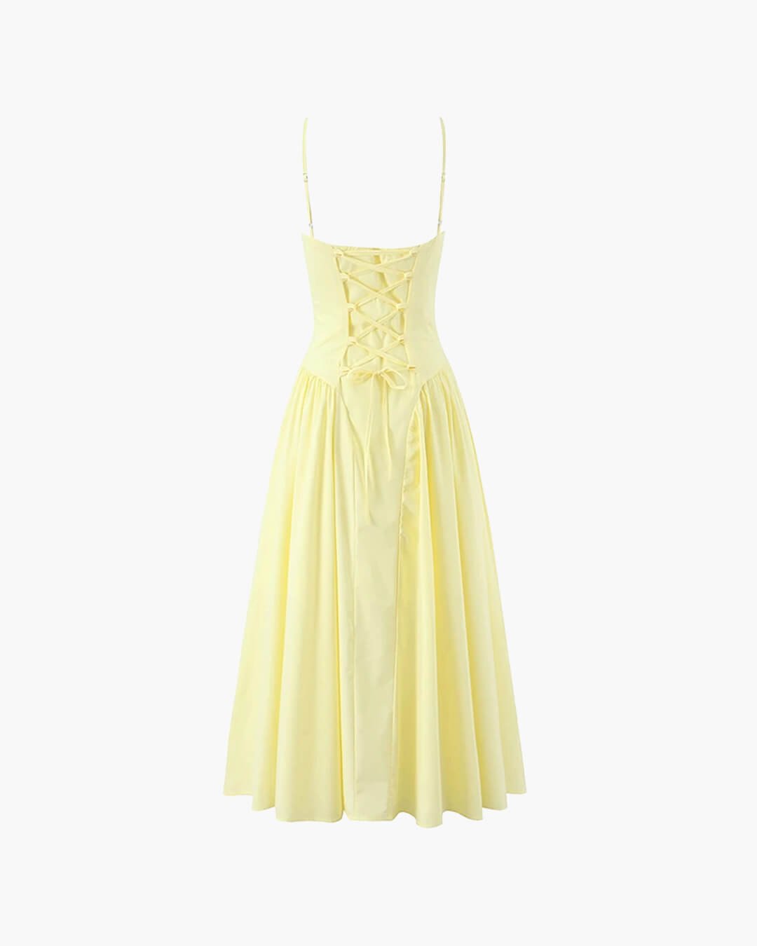 Myrna Spaghetti Strap Midi Dress